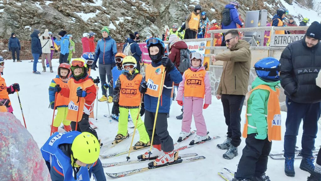 Corso sci bambini Sci Club Caino