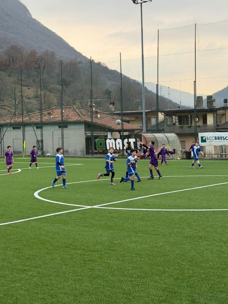 Polisportiva Comunale Caino, squadra under13 in campo