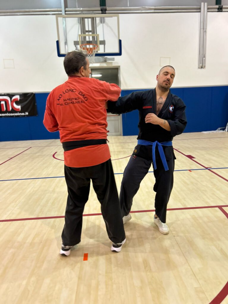 Allenamento Thieu Lam alla Polisportiva Caino